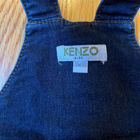 Kenzo baby denim overalls size 18 months - Picture 3 of 8